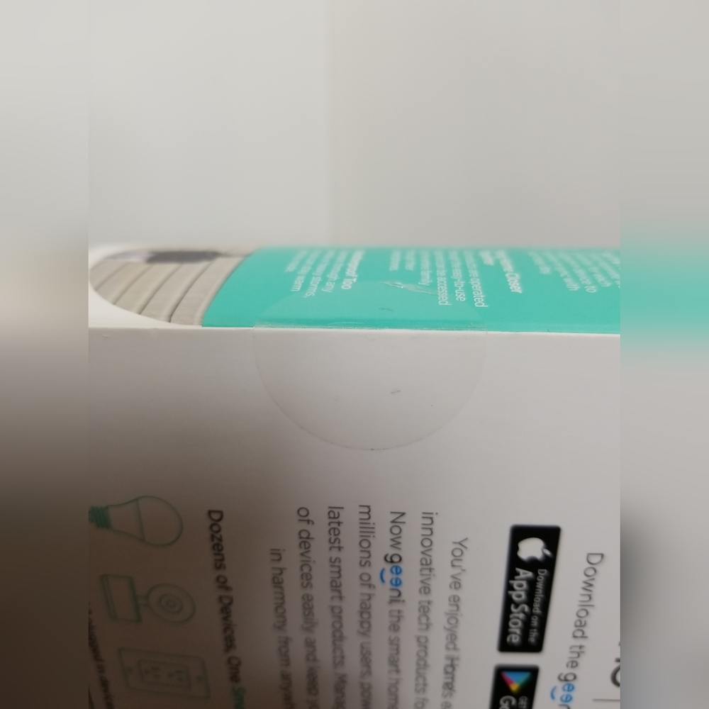 iHome Flow Smart Outdoor Weather - Resistant Wi-Fi Plug 2 Smart Outlets - NEW - Picture 6 of 6